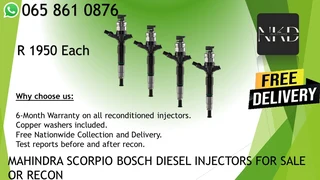 Mahindra Scorpio Diesel Injectors For Sale On Exchage Or Recon