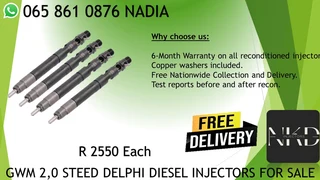 Gwm Steed 5 Diesel Injectors For Sale On Exchange