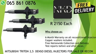 Mitsubishi Triton Diesel Injectors For Sale Or Recon
