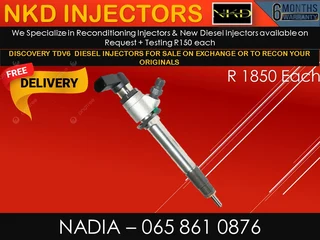 Discovery Tdv 4 Diesel Injectors For Sale Or To Recon