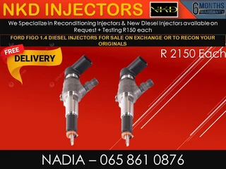 Ford Figo 1.4 Diesel Injectors For Sale On Exchange With 6 Months Warranty