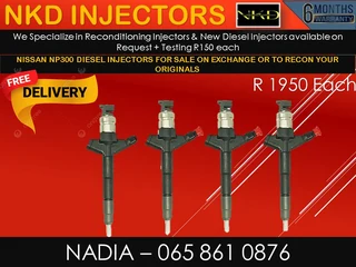 Nissan Np300 Diesel Injectors For Sale On Exchange Or To Recon With Warranty