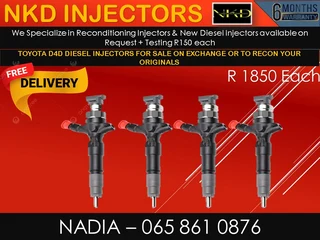 Toyota D4d Diesel Injectors For Sale On Exchange