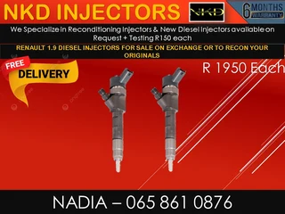 Renault 1.9 Diesel Injectors For Sale On Exchange Or To Recon