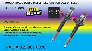 Toyota Prado Diesel Injectors For Sale Or Recon With Test Reports