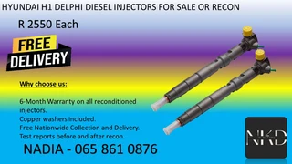 Hyundai H1 Diesel Injectors For Sale Or Recon