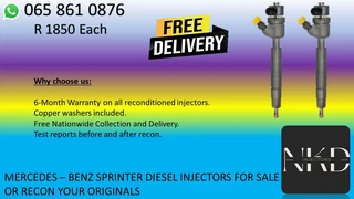 Mercedes Benz Sprinter Diesel Injectors For Sale Or Recon