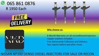 Nissan Np300 Diesel Injectors For Sale Or Recon