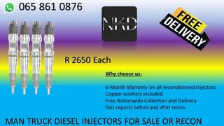 Man Truck Diesel Injectors For Sale Or Recon