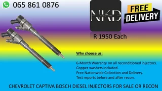 Chevrolet Captiva Diesel Injectors For Sale Or Recon With Warranty