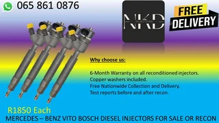 Vito Diesel Injectors For Sale Or Recon