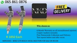 Mercedes C220 Bosch diesel injectors for sale on exchange