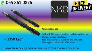 Hyundai Terracan 2.9 Diesel Injectors For Sale On Exchange Or Recon