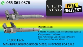 Mahindra Bolero Diesel Injectors For Sale Or Recon