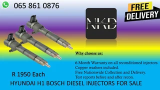 Hyundai H1 Bosch Common Rail Diesel Injectors For Sale On Exchange