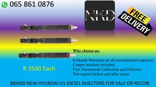 New Hyundai H1 Delphi diesel injectors for sale on exchange