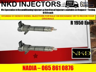 Hyundai H1 Diesel Injectors For Sale On Exchange Or To Recon