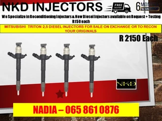 Mitsubishi Triton .5 Diesel Injectors For Sale On Exchange