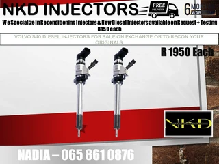 Volvo S40 Diesel Injectors For Sale On Exchange With 6 Months Warranty