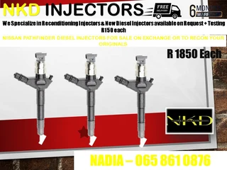 Nissan Pathfinder Yd25 Diesel Injectors For Sale On Exchange Or To Recon