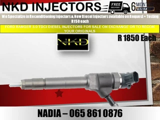 Ford Ranger 3l Tdci Diesel Injectors For Sale Or To Recon
