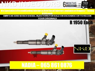 Bmw E46 320d Diesel Injectros For Sale On Exchange Or To Recon With Warranty