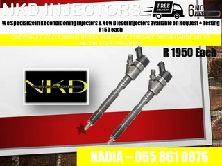 Chevrolet Utility Diesel Injectors For Sale On Exchange With 6 Months Warranty