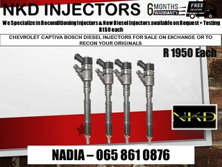 Chevrolet Captiva Diesel Injectors For Sale On Exchange