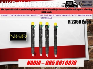 Ssangyong Kyron Diesel Injectors For Sale On Exchange