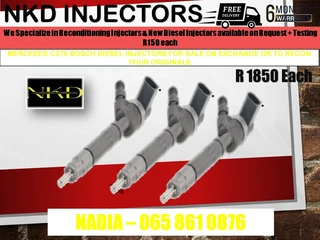 Mercedes C270 Diesel Injectors For Sale On Exchange With 6 Months Warranty