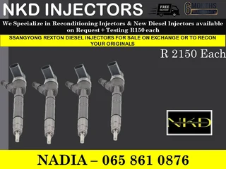 Ssangyong Rexton Diesel Injectors For Sale On Exchange Or To Recon