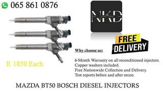 Mazda BT50 Diesel injectors for sale