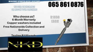 Mercedes Benz Sprinter Diesel Injectors For Sale On Exchange