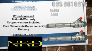 Kia Sorento Diesel Injectors For Sale