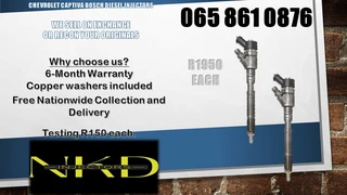 Chevrolet Captiva diesel injectors for sale