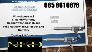 Mazda BT50 diesel injectors for sale or recon