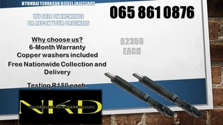 Hyundai Terracan diesel injectors for sale