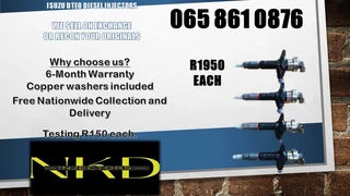 Isuzu Dteq Diesel Injectors For Sale On Exchange