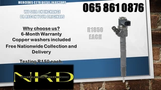 Mercedes C270 diesel injectors for sale