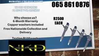 Mazda BT50 diesel injectors for sale brand new
