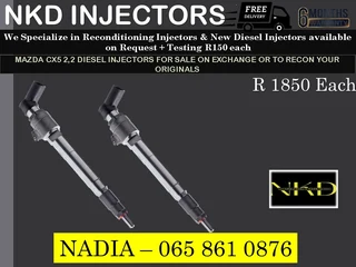 Mazda Cx5 2.2 Bk Diesel Injectors For Sale On Exchange Or To Recon