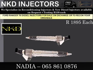 FORD RANGER T.6 DIESEL INJECTORS FOR SALE ON EXCHNAGE