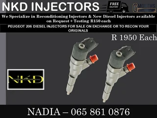 Peugoet 206 1.4l Hdi Diesel Injectors For Sale On Exchange