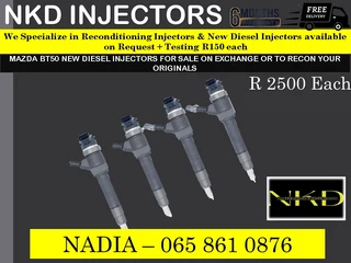 Mazda Bt50 New Diesel Injectors For Sale Or To Recon