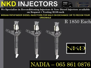 Nissan Pathfinder Yd25 Diesel Injectors For Sale On Exchange Or To Recon