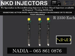 Ssangyong Actyon Diesel Injectors For Sale On Exchange