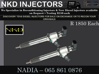 Discovery Tdv8 Diesel Injectors For Sale On Exchange With 6 Months Warranty