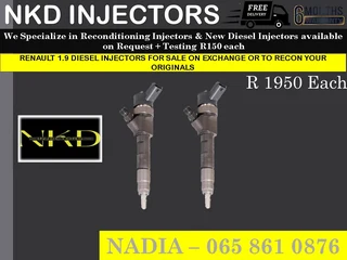 Renault 1.9 Diesel Injectors For Sale On Exchange Or To Recon