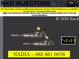 Bmw E46 320d Diesel Injectors For Sale On Exchange Or To Recon With Warranty