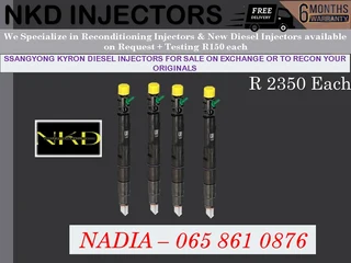 Ssangyong Kyron Diesel Injectors For Sale On Exchange